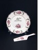 40th Anniversary Cake Plate w/ Server (English) With Gift Box(Same item CK7002-40E)